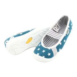 Scarpe per bambini Befado 193X066 bianco blu 4