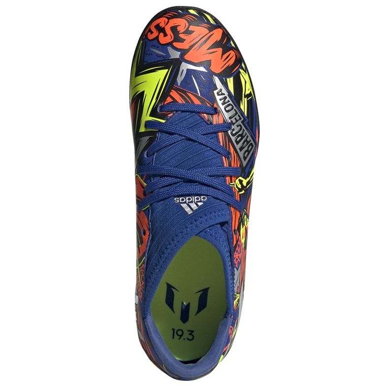 Scarpe da calcio Adidas Nemeziz Messi 19.3 Tf Junior EH0595 multicolore 1