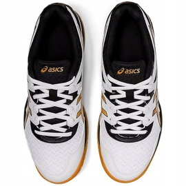 Asics Gel-Task 2 bianco-nero-oro 1071A037 102 scarpe da uomo 1
