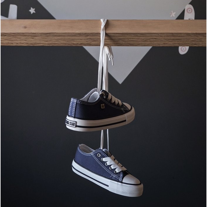 Sneakers per bambini Big Star Navy Blue FF374202 1