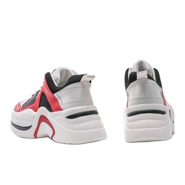 Sneakers rosse di Thenisse bianca nero rosso 2