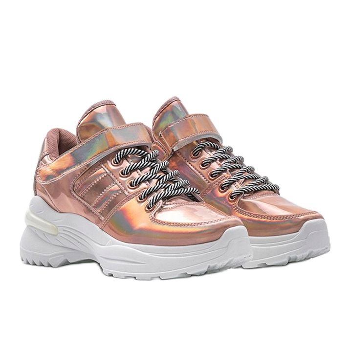 Sneakers Lollypop olografiche rosa 1