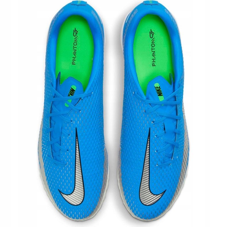 Scarpa da calcio Nike Phantom Gt Academy Tf CK8470 400 blu blu 1