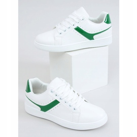 Sneakers da donna bianche 999-52 Verde bianca 1