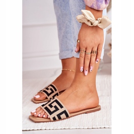 Pantofole Melinda Classic Beige da donna nero 2