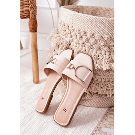 PS1 Pantofole Eleganti da Donna Beige Debbie 2