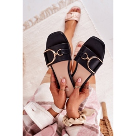 PS1 Pantofole nere eleganti da donna Debbie nero 1