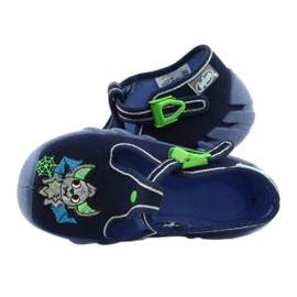 Scarpe per bambini Befado 110P388 blu navy verde 5