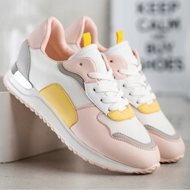SHELOVET Scarpe da ginnastica leggere ed eleganti multicolore 2