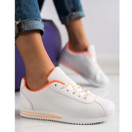 SHELOVET Sneakers traforate Super bianco 2