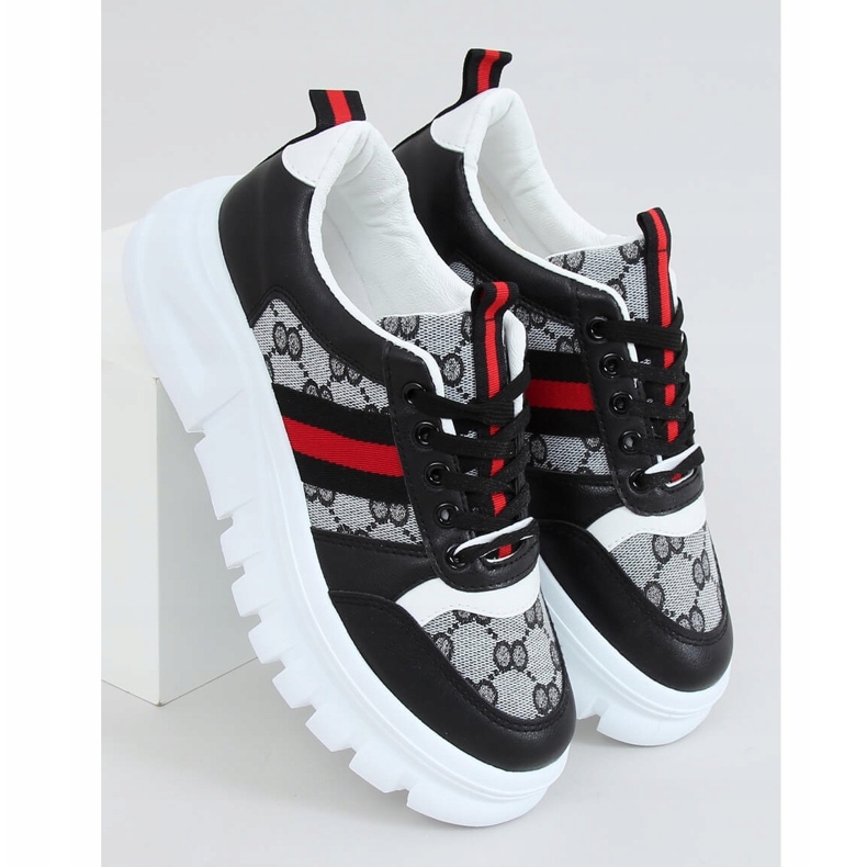 Design scarpe sportive nere 205081 Nero multicolore 1