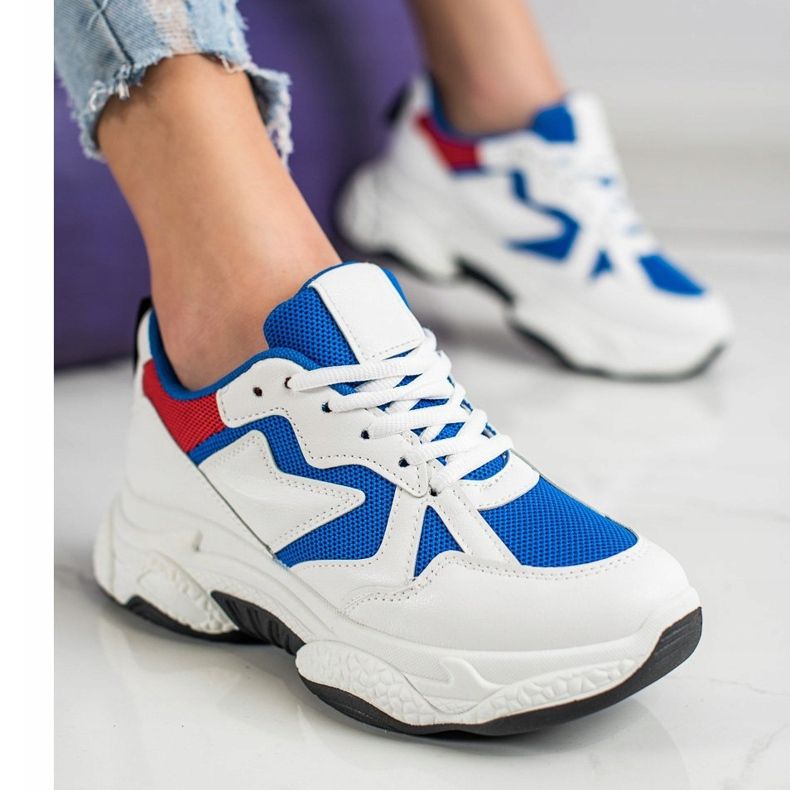 Fashion Scarpe da ginnastica comode bianca multicolore 2