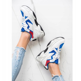 Fashion Scarpe da ginnastica comode bianco multicolore 1