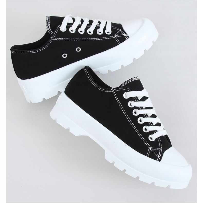Sneakers nere da donna LA138 Black nero 1