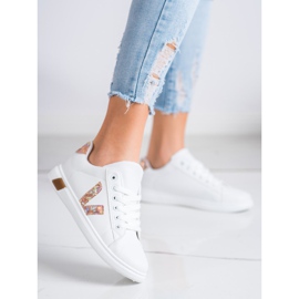 SHELOVET Scarpe sportive primaverili bianca 1