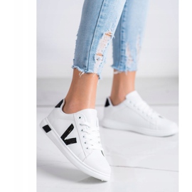 SHELOVET Scarpe sportive primaverili bianca 1