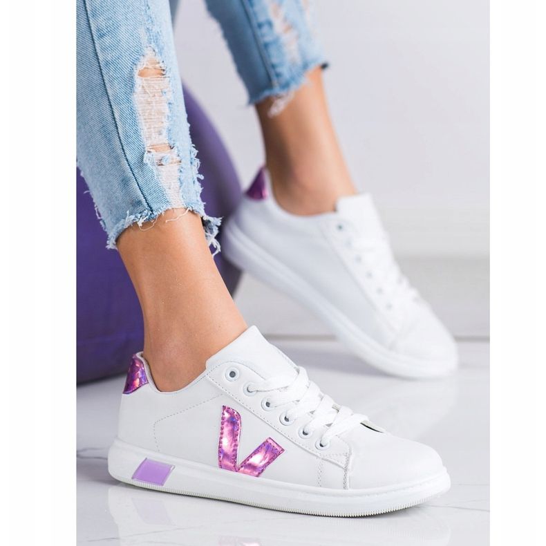 SHELOVET Scarpe sportive primaverili bianco 2