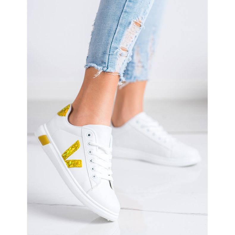 SHELOVET Scarpe sportive primaverili bianco 1
