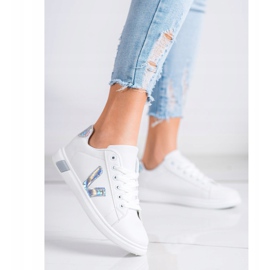 SHELOVET Scarpe sportive primaverili bianca 1