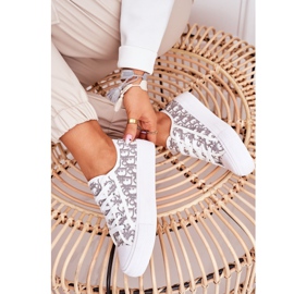 PS1 Sneakers Daphne da donna con logo Bianco/Grigio bianca 2