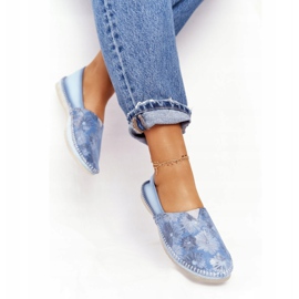 Ballerine azzurre da donna Maciejka 01930-72 / 00-0 blu 1