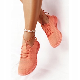 PS1 Scarpe Sportive Donna Slip-on Coral Do It arancia rosa 1