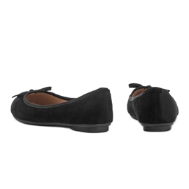 Ballerine nere con fiocco Angelina nero 1
