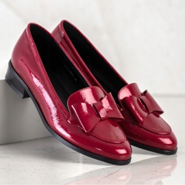Lordsy su tacchi bassi VINCEZA rosso 1