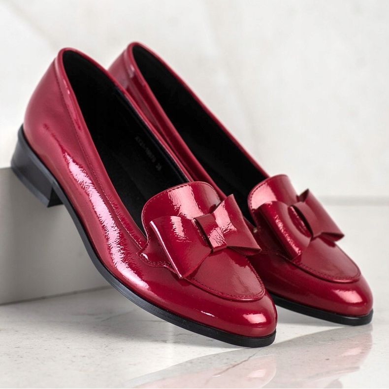 Lordsy su tacchi bassi VINCEZA rosso 1
