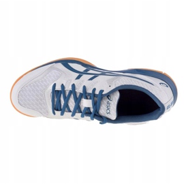 Asics Gel-Rocket 9 scarpe da pallavolo uomo grigio-blu navy 1071A030 020 1