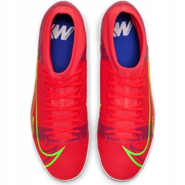 Scarpa da calcio Nike Mercurial Superfly 8 Academy Tf M CV0953 600 rosso arance e rossi 1