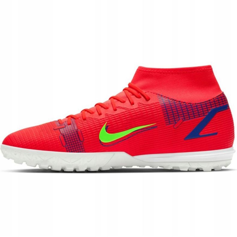 Scarpa da calcio Nike Mercurial Superfly 8 Academy Tf M CV0953 600 rosso arance e rosse 2