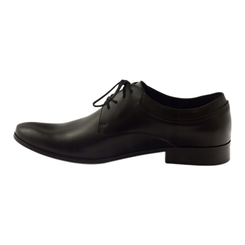 Scarpe formali nere in pelle classica Badura 7549 nero 2