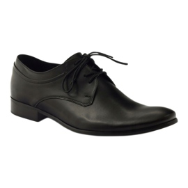 Scarpe formali nere in pelle classica Badura 7549 nero 1