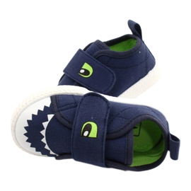 News Sneaker per bambini Crocodile 21DZ26-3923 Navy blu blu 4