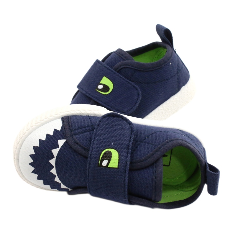 News Sneaker per bambini Crocodile 21DZ26-3923 Navy blu blu 4