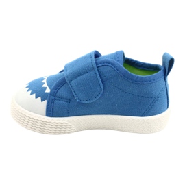 News Sneaker per bambini Velcro Crocodile 21DZ26-3923 Blue 1
