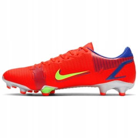 Scarpa da calcio Nike Mercurial Vapor 14 Academy FG / MG M CU5691 600 rosso arance e rosse 1