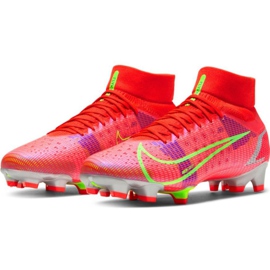 Nike Mercurial Superfly 8 Pro Fg M CV0961 600 scarpe da calcio rosso rosso 1