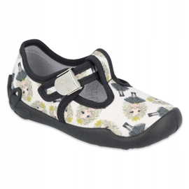 Scarpe per bambini Befado blanka princess 115X007 nero écru 1