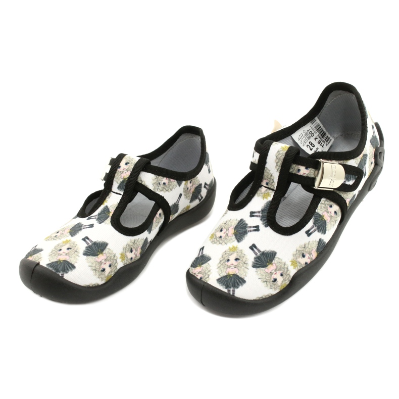 Scarpe per bambini Befado blanka princess 115X007 nero écru 3
