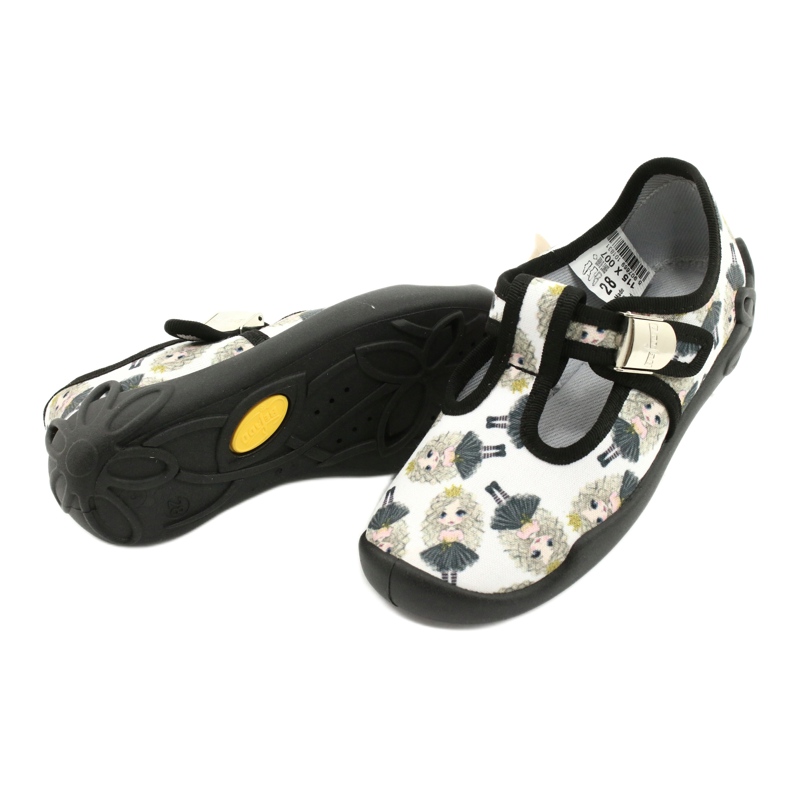 Scarpe per bambini Befado blanka princess 115X007 nero écru 4
