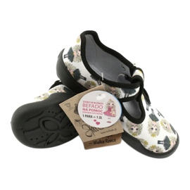 Scarpe per bambini Befado blanka princess 115X007 nero écru 5