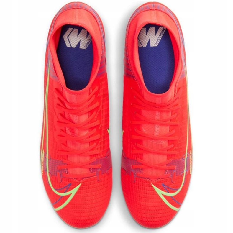 Nike Mercurial Superfly 8 Academy Mg M CV0843 600 Scarpa da calcio rosso arance e rossi 1