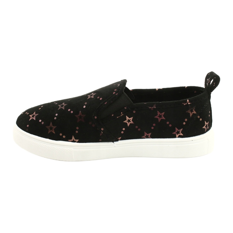Evento Sneakers sportive slip-on in pelle scamosciata 21DZ26-3931 ['nero', 'oro'] nero 1