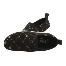 Evento Sneakers sportive slip-on in pelle scamosciata 21DZ26-3931 ['nero', 'oro'] nero 4