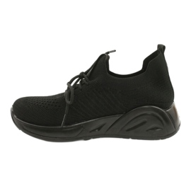 Evento 21TX02-3674 scarpe sportive slip-on nere nero 1