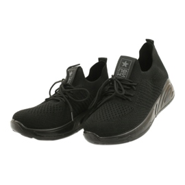 Evento 21TX02-3674 scarpe sportive slip-on nere nero 2