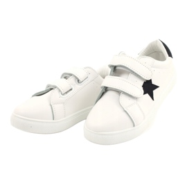 Evento Star News 21DZ26-3932 Scarpe da ginnastica con velcro, bianche bianca 2