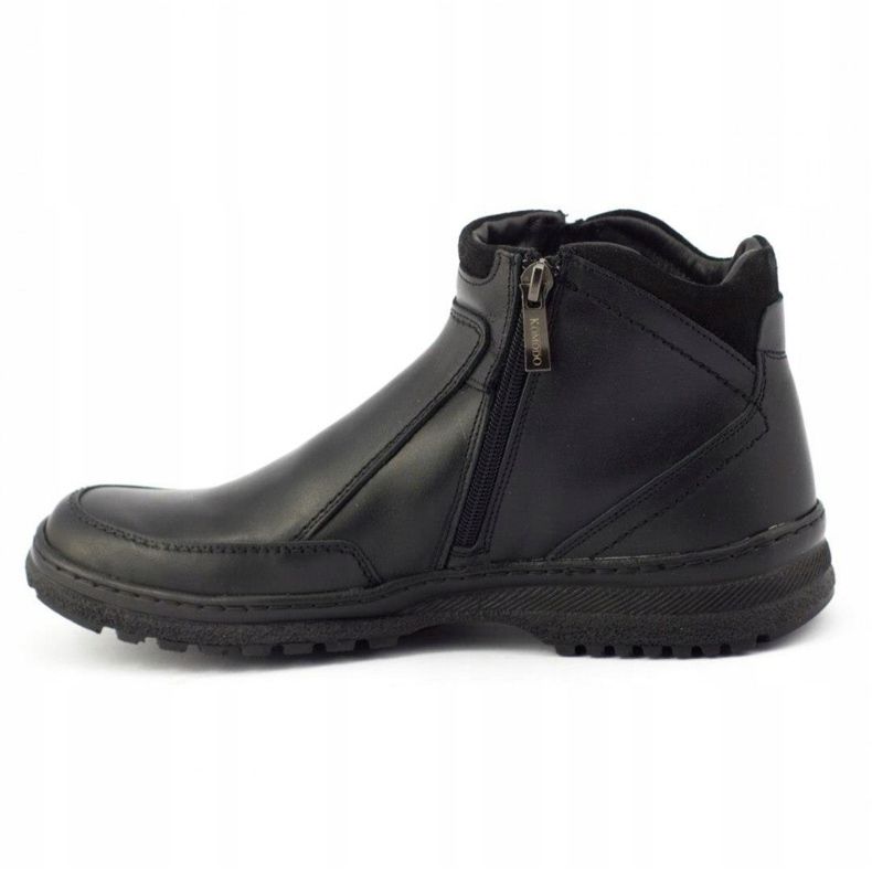 KOMODO Stivali Jodhpur da uomo 815 Black nero 1